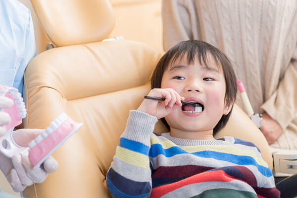 大切なお子様が将来歯に困らないために